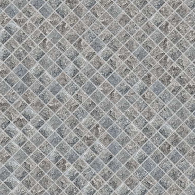 Highland Cobbles - Split-face Surface - Paver - Cube 4x4x4 - DP062 SDM374 SDT861