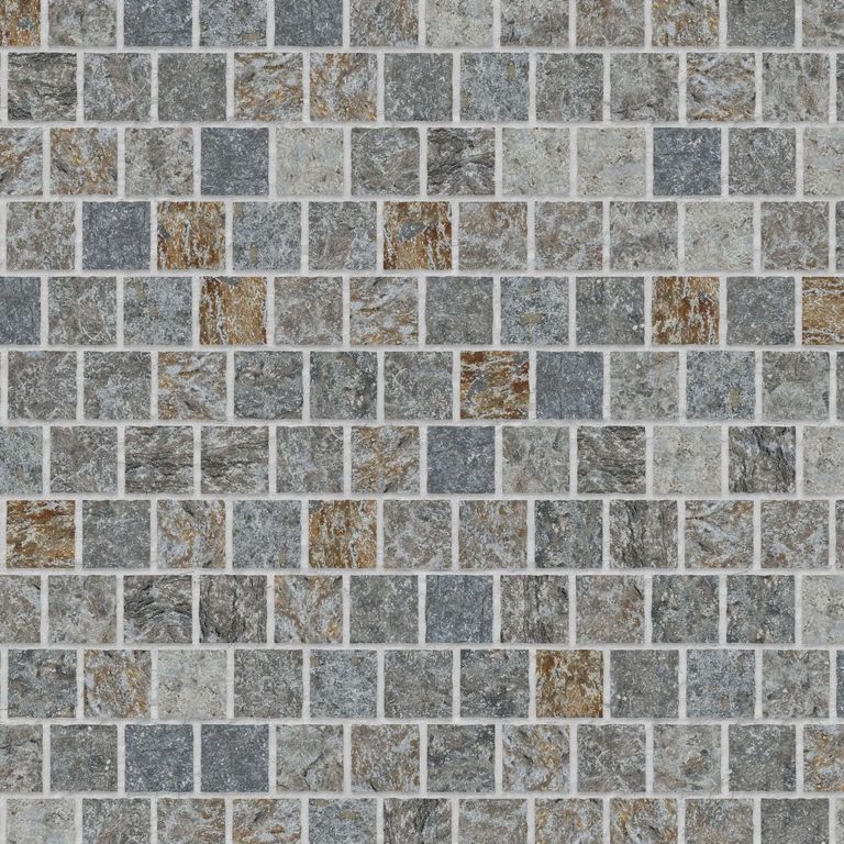 Reclaimed Belgian Bluestone Cobbles - Weathered & Worn Surface - Driveway - Standard Square - DP077 SDM114 SDT239