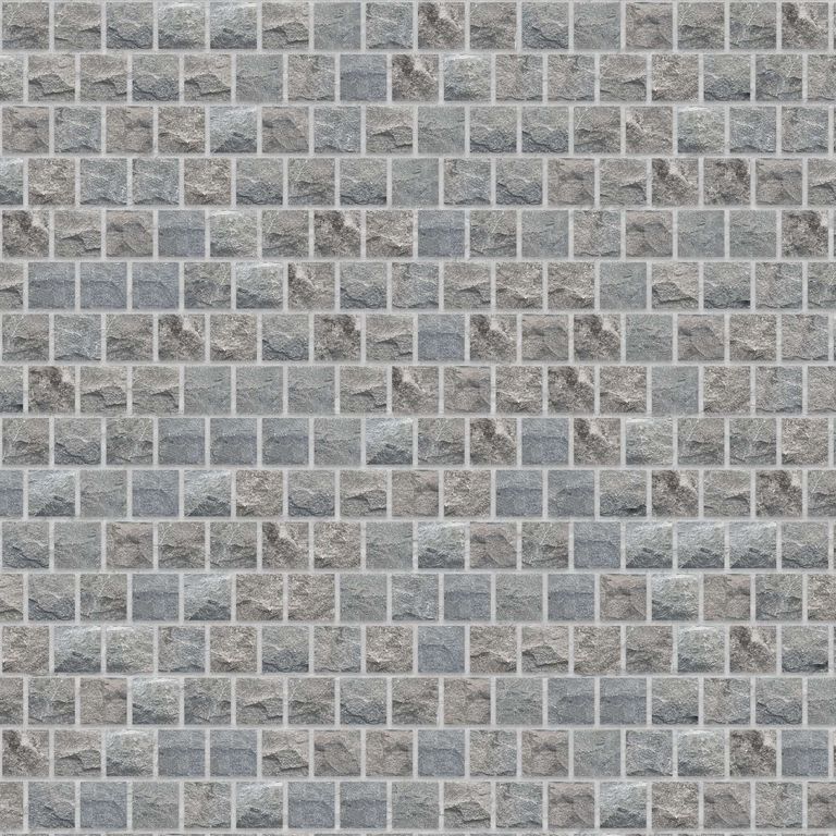 Highland Cobbles - Split-face Surface - Paver - Cube 4x4x4 - DP061 SDM374 SDT857