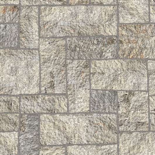 Reclaimed Curbstone Blend - Split-face Surface - Full Veneer - Large - DP085 SDM347 SDT419