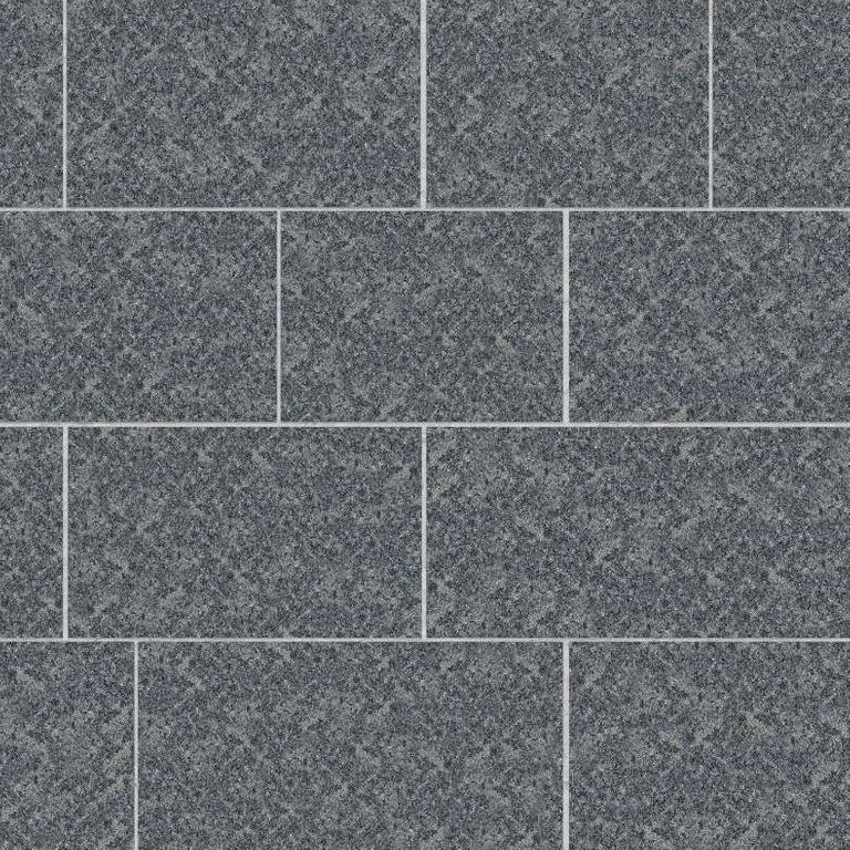 New Zen Black - Bush Hammered Finish - Patio - Standard - DP089 SDM251 SDT1050