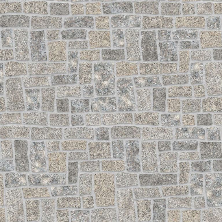 Reclaimed New England Cobbles - Weathered & Worn Surface - Thin Veneer - Mixed Narrow Side Up - DP051 SDM70 SDT211
