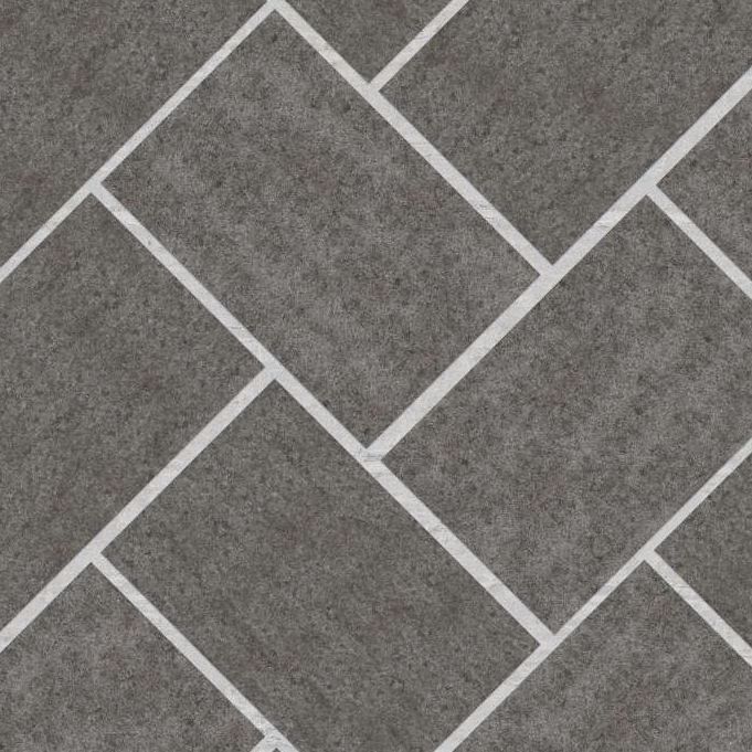 Ankar Black - Flamed & Waterjet Finish - Patio - Standard - DP016 SDM165 SDT1077