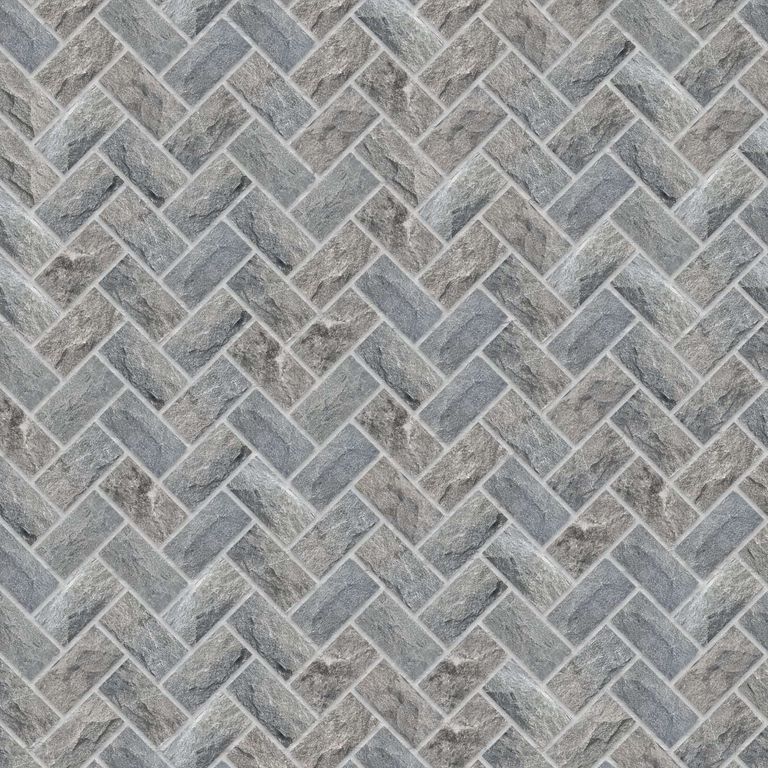 Highland Cobbles - Split-face Surface - Paver - Landscape Rec 8x4 - DP062 SDM374 SDT862
