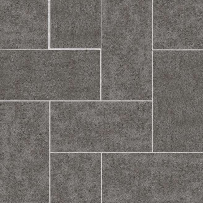 Ankar Black - Flamed & Waterjet Finish - Patio - Standard - DP015 SDM165 SDT1076