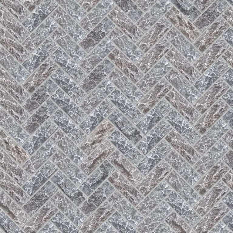 Highland Cobbles - Split-face&Tumbled Finish - Paver - Jumbo Rec 12x4 - DP062 SDM375 SDT849
