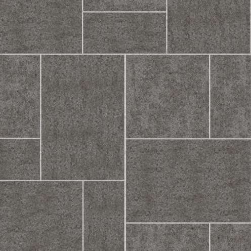 Ankar Black - Flamed & Waterjet Finish - Patio - Standard - DP091 SDM165 SDT1086