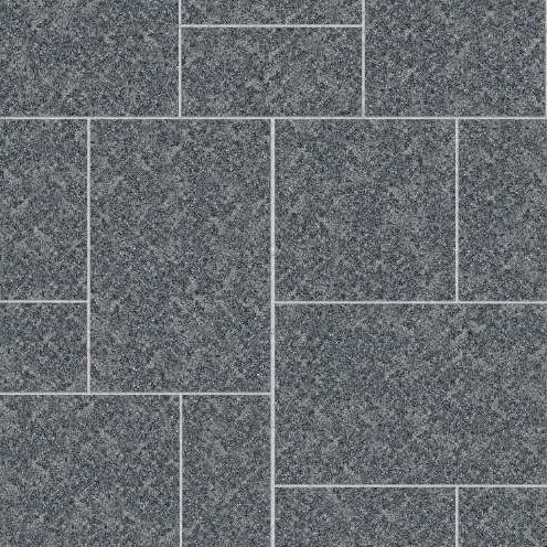 New Zen Black - Bush Hammered Finish - Patio - Standard - DP091 SDM251 SDT1052