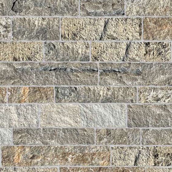 Reclaimed Curbstone Blend - Split-face Rough Plane Surface - Full Veneer - Large - DP046 SDM346 SDT376