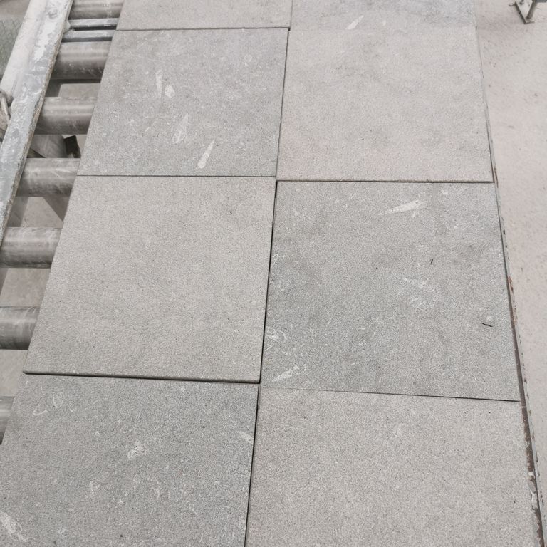 Application image for Limestone - Fossil Gray. The surface finish shown is . The dominant color shown is gray. The color mix creates a cool feeling.