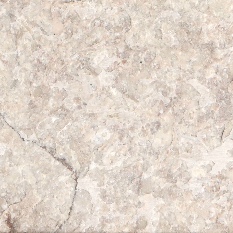 The surface finish shown is flamed. Dominant colors shown are beige and cream. The color mix creates a warm feeling. Blotched color pattern.