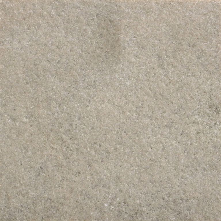 The surface finish shown is flamed. The dominant color shown is gray. The color mix creates a cool feeling. Fine speckled color pattern.
