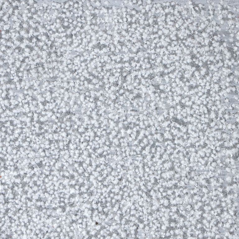 The surface finish shown is bush hammered. Dominant colors shown are blue and gray. The color mix creates a cool feeling. Speckled and blotched color patterns.