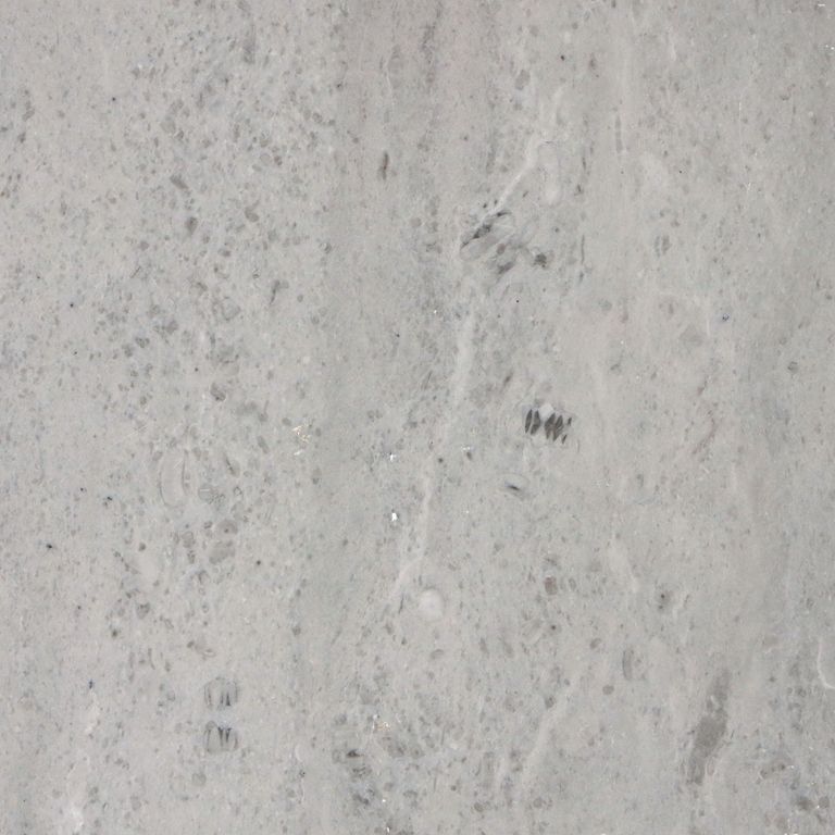 Color/Finish variation image for Limestone - Northern Bay. The surface finish shown is polished. The dominant color shown is gray. The color mix creates a cool feeling.