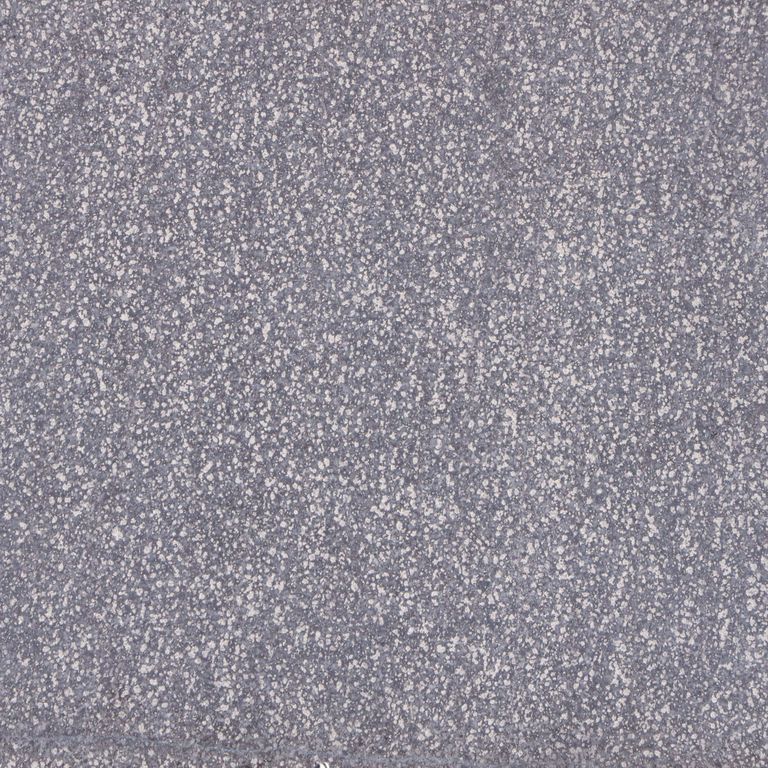 The surface finish shown is brushed. The dominant color shown is gray. The color mix creates a cool feeling. Speckled, coarse speckled and blotched color patterns.
