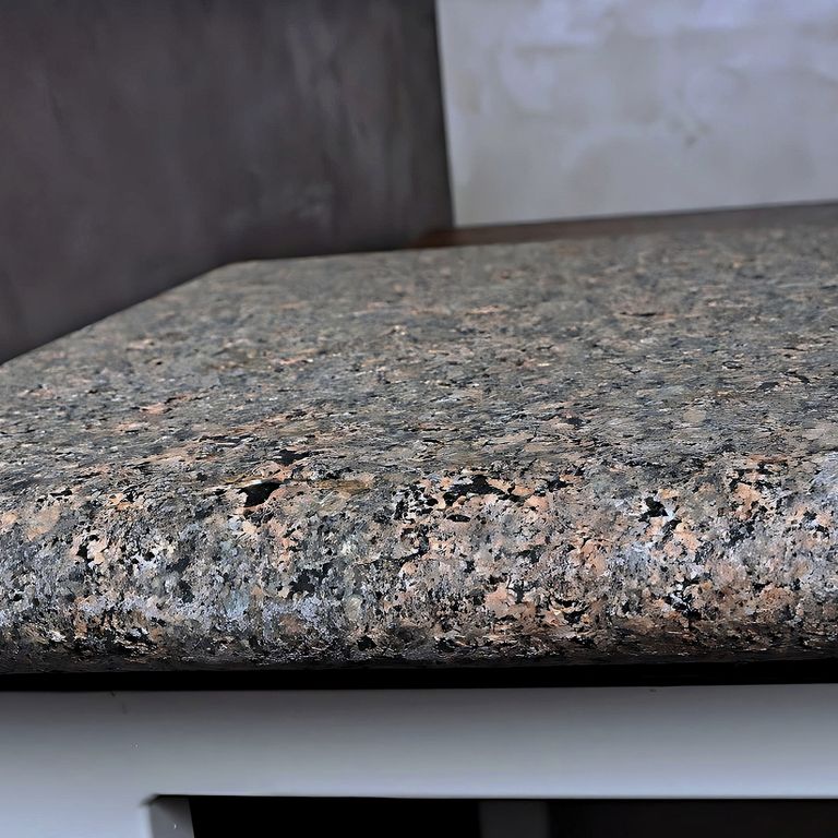Application image for Granite - Brown Coffee. The dominant color shown is brown. The color mix creates a warm feeling.