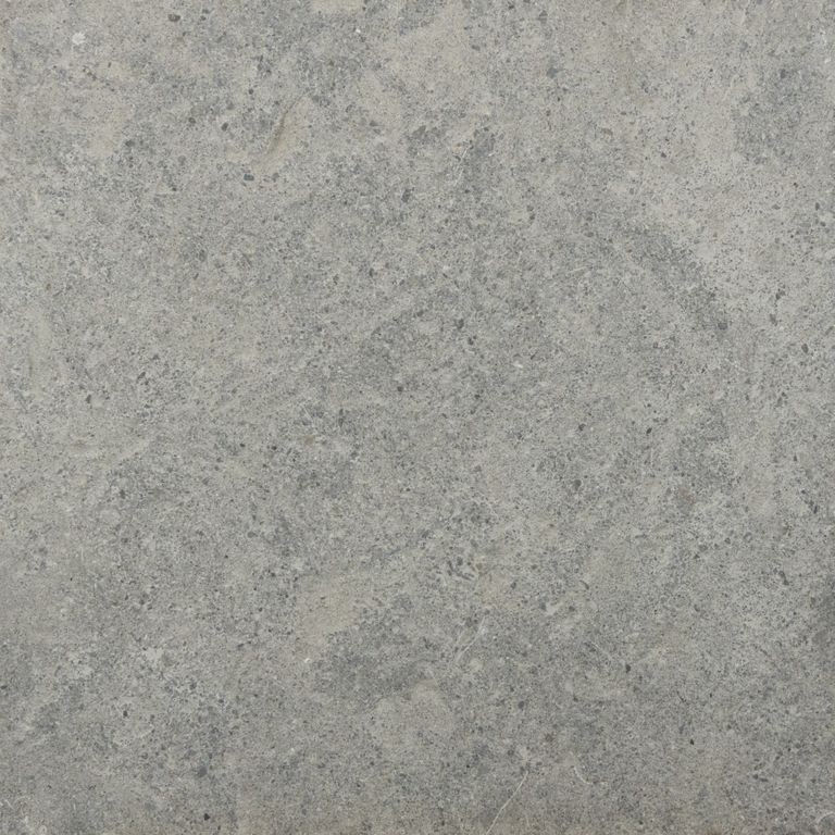 Color/Finish variation image for Limestone - Rabat Gray. The surface finish shown is brushed.