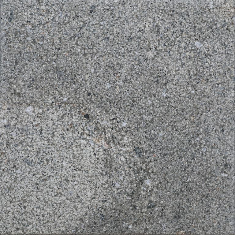 Color/Finish variation image for Montserrat Gray Limestone. The surface finish shown is bush hammered. The dominant color shown is gray. The color mix creates a cool feeling.