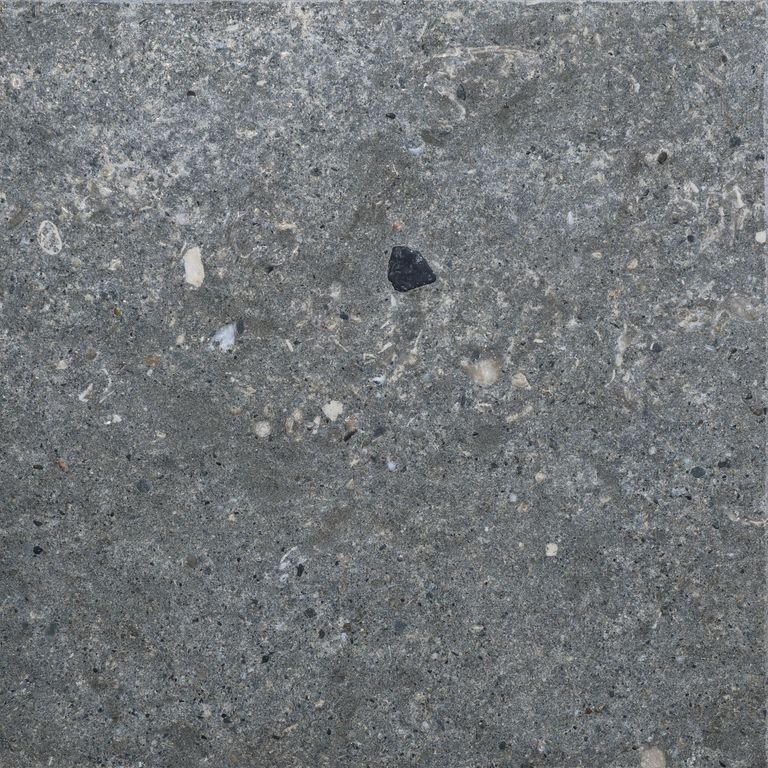 Color/Finish variation image for Montserrat Gray Limestone. The surface finish shown is . The dominant color shown is gray. The color mix creates a cool feeling.