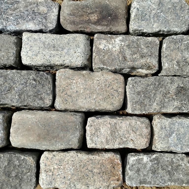 Reclaimed New England Granite Cobblestones