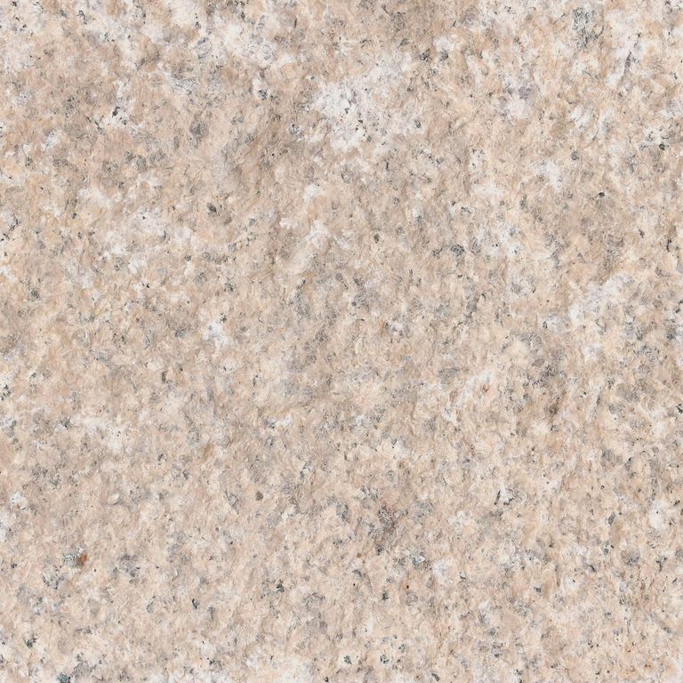 Color/Finish variation image for Reclaimed Footworn Granite Planks. The dominant color shown is beige; with brown, gray, orange/rust, pink, white, tan and cream secondaries. The color mix creates a warm feeling. Blotched color pattern.