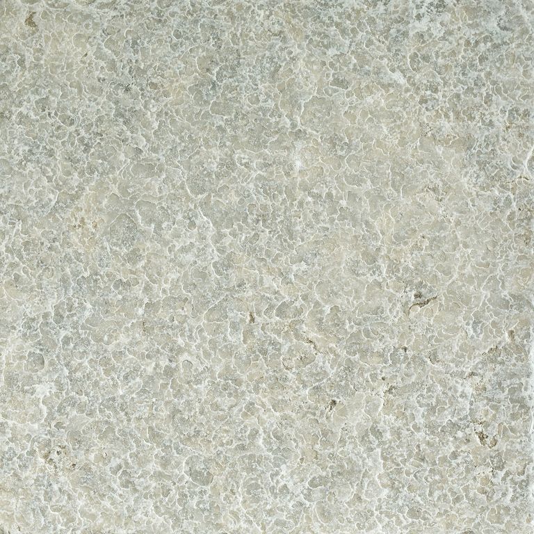 Color/Finish variation image for Limestone - Mountain Hard Blue. The surface finish shown is . Dominant colors shown are beige and gray; with green, white and cream secondaries. Exhibits 