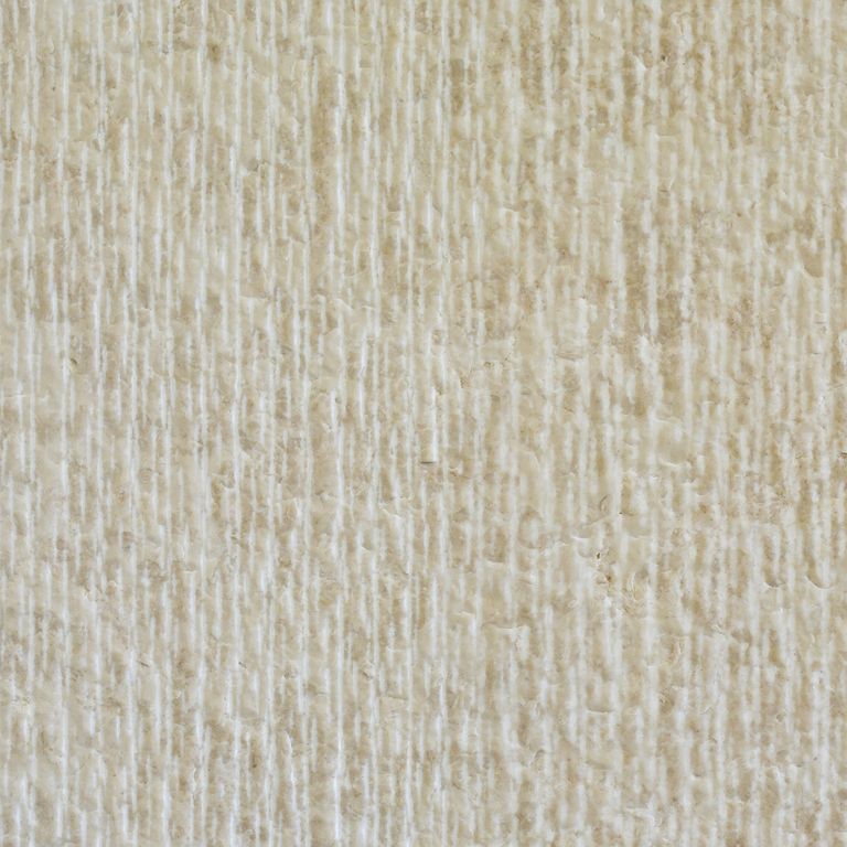 Color/Finish variation image for Mountain Hard Limestone - Beige. The surface finishes shown are brushed and chiseled. The dominant color shown is beige; with brown, gray, white, tan and cream secondaries. The color mix creates a warm feeling. Regular and linear color patterns.