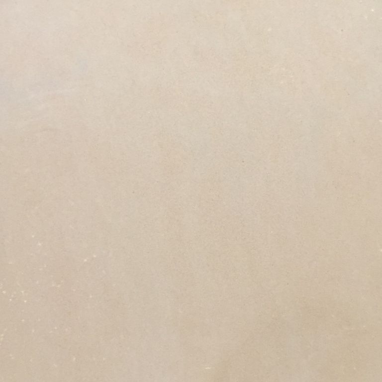 Color/Finish variation image for Portland Beige Sandstone. The surface finish shown is honed. The dominant color shown is beige; with pink, tan and cream secondaries. The color mix creates a warm feeling. Solid color pattern.