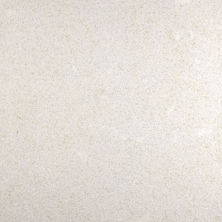 Color/Finish variation image for Classimo Beige Limestone. The surface finish shown is sand blasted. Dominant colors shown are beige, gray, white and cream; with a pink secondary. Solid and fine speckled color patterns.