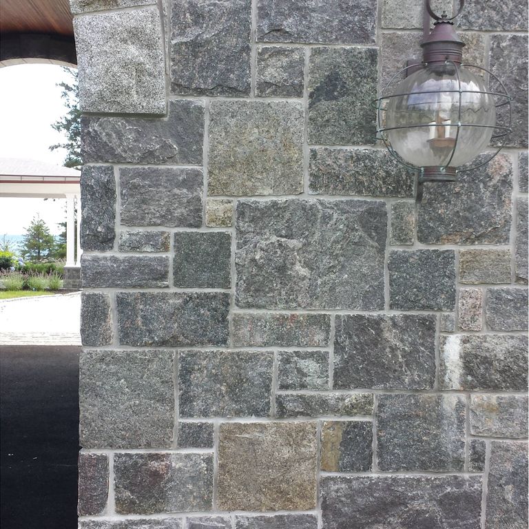 The image shows this material being used for full bed veneer and thin veneer.