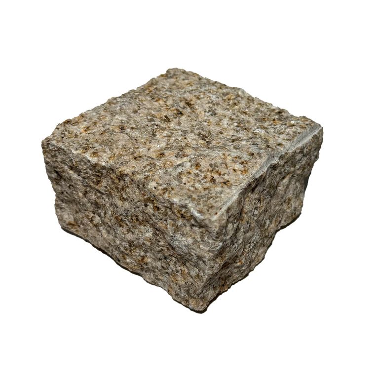 Application image for Granite - Golden. The surface finish shown is split-face. Dominant colors shown are brown and tan. The color mix creates a warm feeling.
