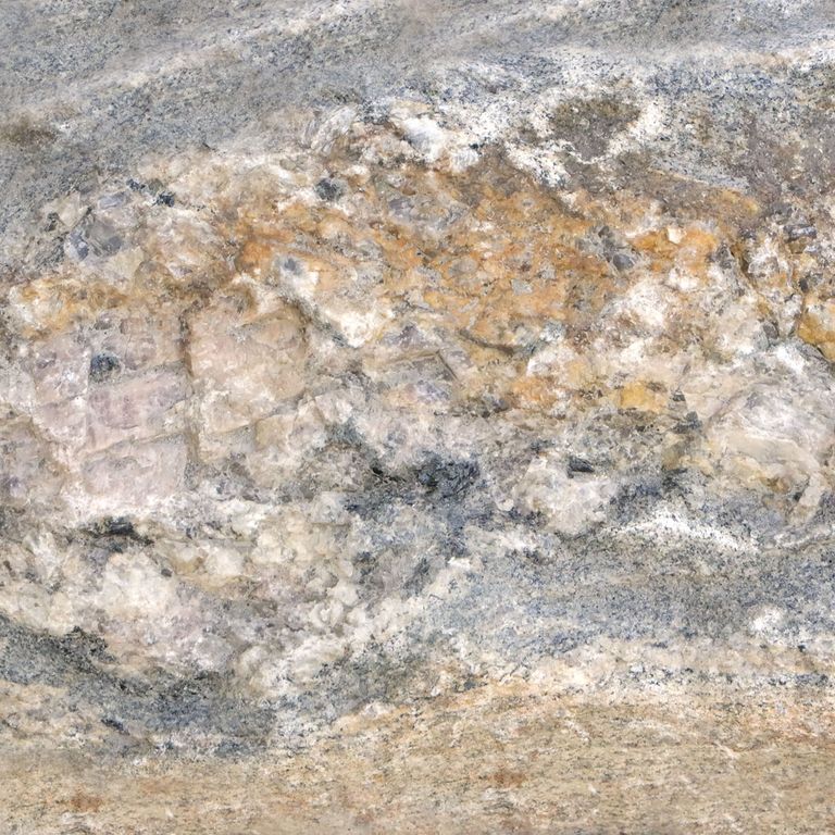 Color/Finish variation image for Fieldstone - Old New England Wall. The surface finish shown is . Dominant colors shown are beige, gray and tan. Exhibits 