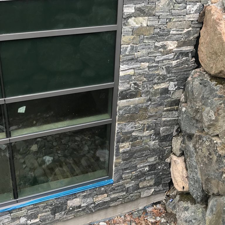 The image shows this material being used in a thin veneer application.