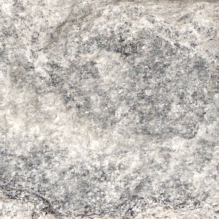 The surface finish shown is split-face. Dominant colors shown are beige and gray. The color mix creates a cool feeling. Random, speckled and blotched color patterns.