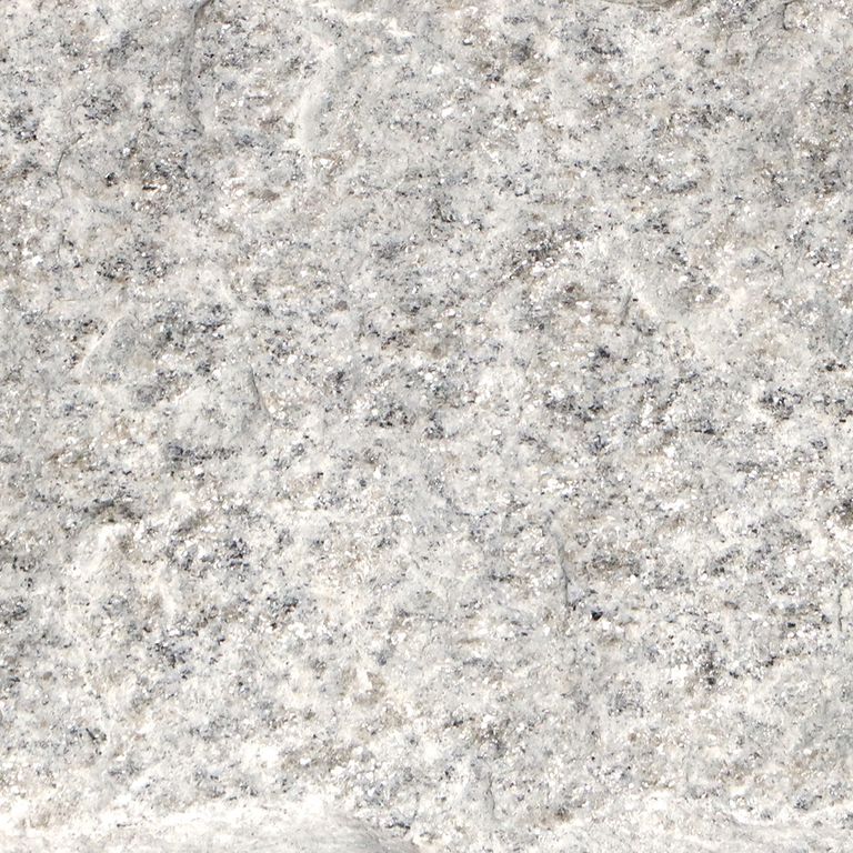 The surface finish shown is split-face. Dominant colors shown are beige and gray. The color mix creates a cool feeling. Random, speckled and coarse speckled color patterns.