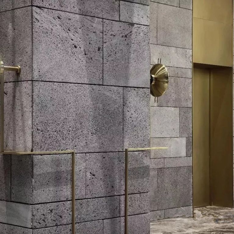 The image shows this material being used in a full bed veneer application.