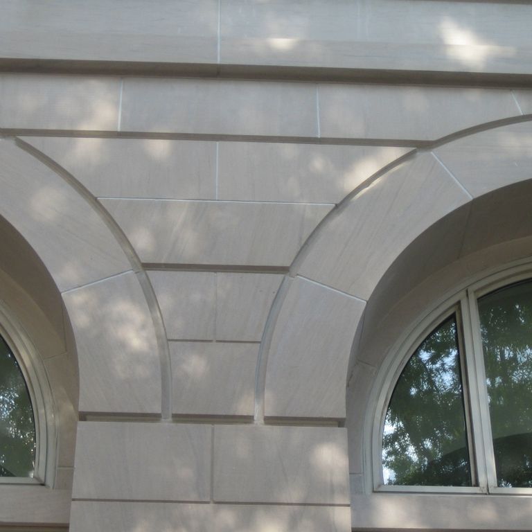 The image shows this material being used for full bed veneer and thin veneer.