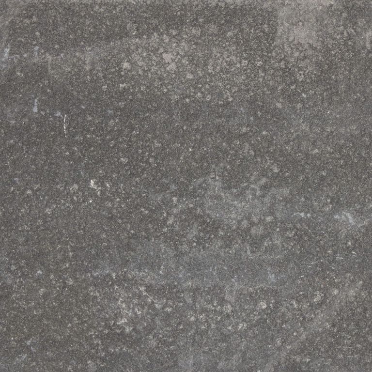 Feature image for Bluestone Natural Cleft - Lilac. The dominant color shown is gray; with brown, green and purple secondaries. Random, speckled and cloudy color patterns. Contains mineral inclusions.