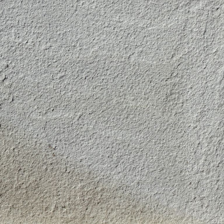 Color/Finish variation image for Bluestone Flamed Surface - Full Color. The dominant color shown is gray; with beige and white secondaries. The color mix creates a cool feeling. Fine speckled, blotched and cloudy color patterns.