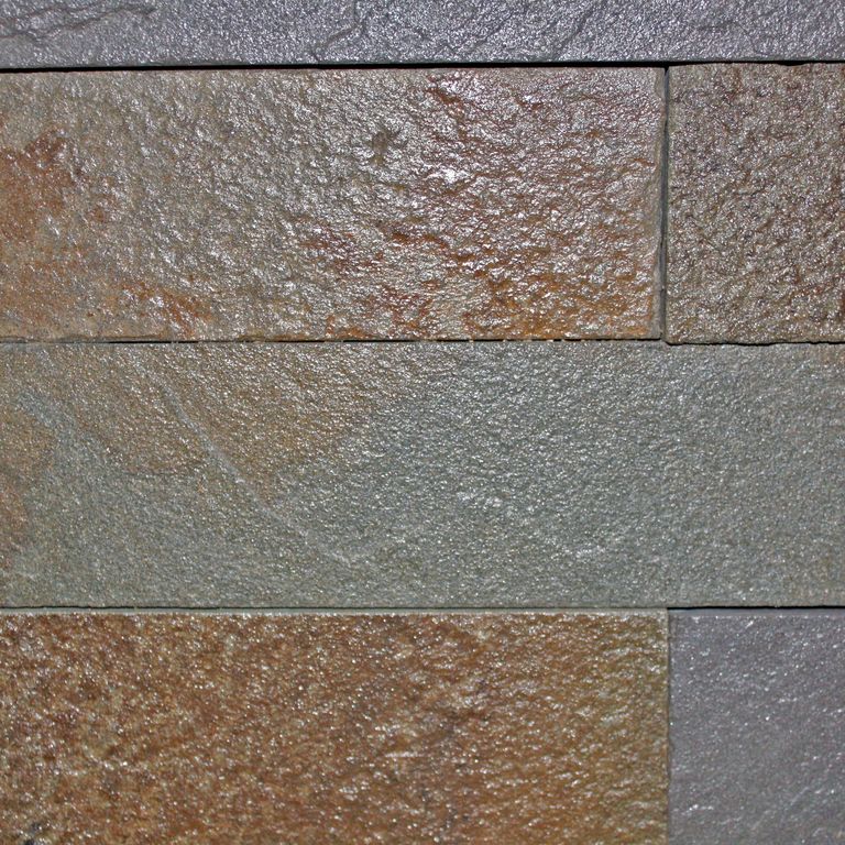 Gunmetal/Brown Mix Bluestone - Natural Cleft