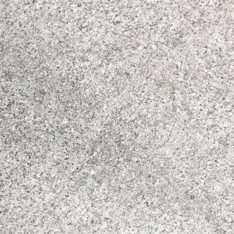 Color/Finish variation image for Granite - Reclaimed Rockport. The dominant color shown is gray; with beige, pink and cream secondaries. The color mix creates a cool feeling. Fine speckled and speckled color patterns.