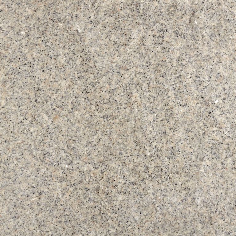 Feature image for Moonlit Rose Granite. Dominant colors shown are beige, gray and tan; with brown, orange/rust, white and cream secondaries. Exhibits 