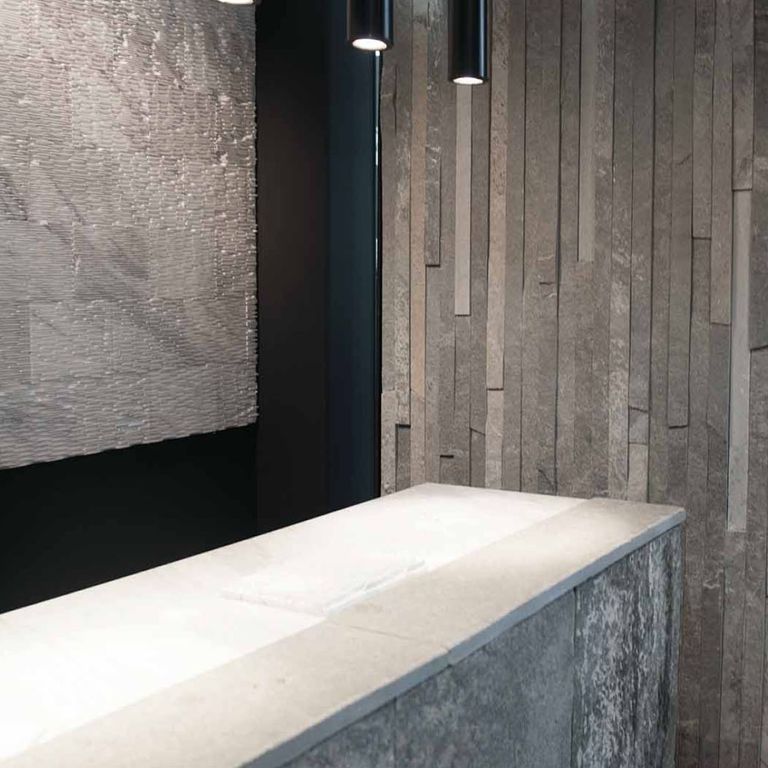 The image shows this material being used in a thin veneer application.