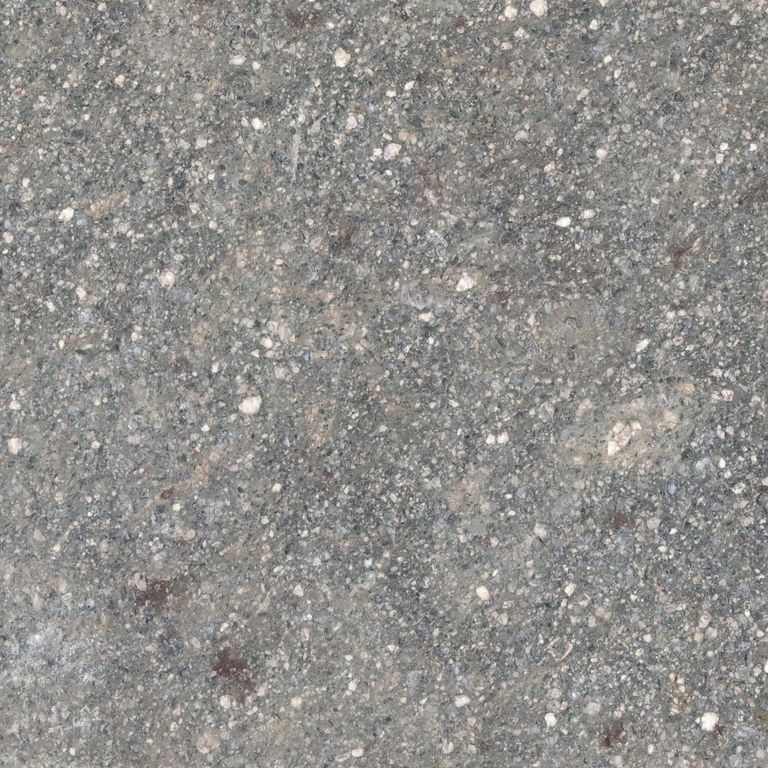 Color/Finish variation image for Imperial Roman Porphyry - Gray. The surface finish shown is natural. The dominant color shown is gray; with beige, green, purple and white secondaries. Exhibits 