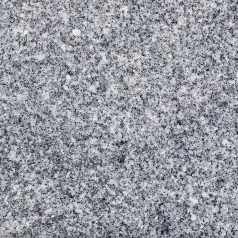 Color/Finish variation image for Gray Nisa. The surface finish shown is polished. Dominant colors shown are blue, gray and white. The color mix creates a cool feeling. Coarse speckled color pattern.