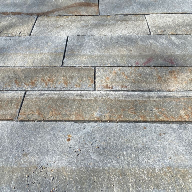 Reclaimed Third Generation Granite Curbstone