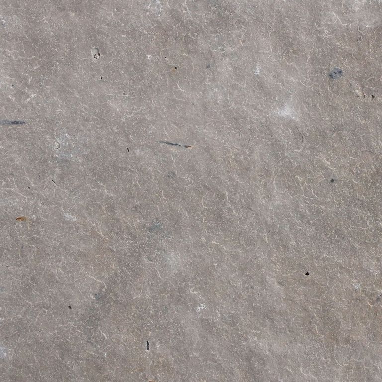 The surface finish shown is flamed. Dominant colors shown are gray and purple. The color mix creates a cool feeling. Speckled and coarse speckled color patterns.