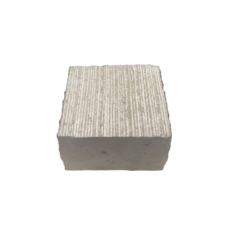 Portuguese Pacific Beige Limestone - Cobblestone - Fine Scratched