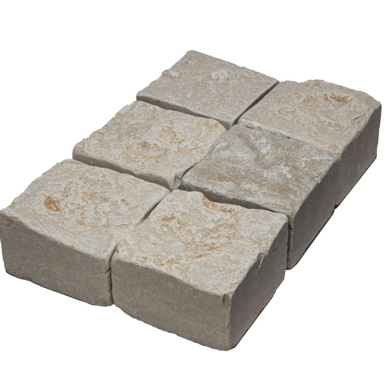 Portuguese Amaza Estrema Limestone - Cobblestone - Splitface & Tumbled