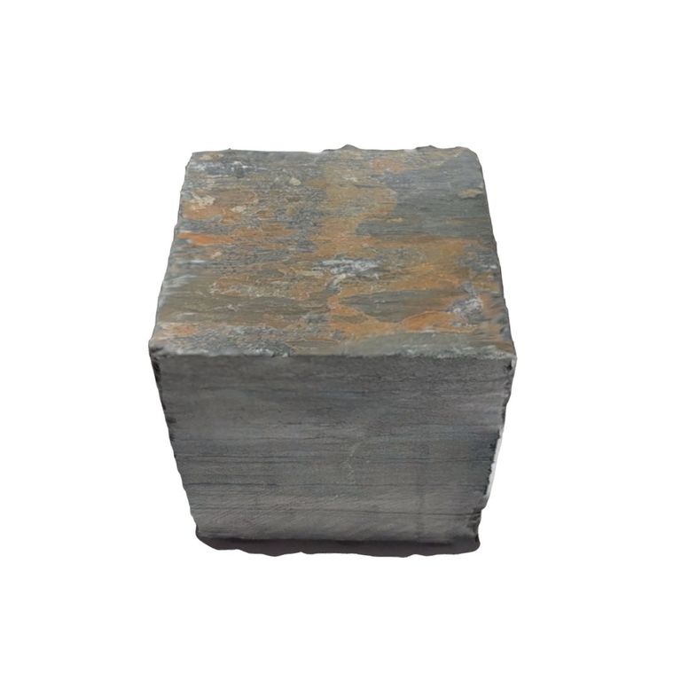Black Schist Cobblestone - Natural Cleft Cubes